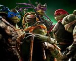 Обои Teenage Mutant Ninja Turtles мультфильм 640x1136 iPhone