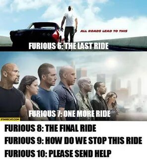 Furious 6 the last ride one more ride the final ride how do 
