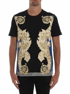 T-shirts Versace Collection - T-Shirt - Gold - V800683RVJ005