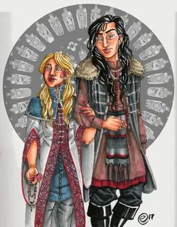 Nadya & Malachiasz © Elakudark Book characters, Favorite nov