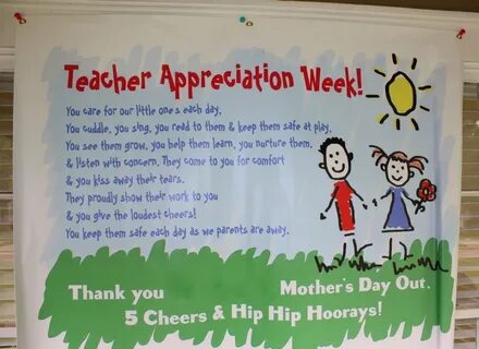 little pumpkin grace: Teacher Appreciation Week 2012