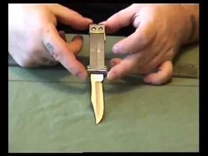 Mini Paratrooper Knife Review - YouTube