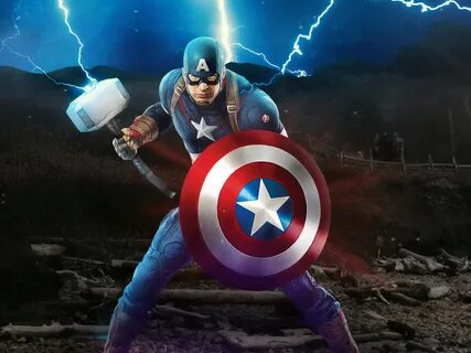 Captain America And Mjolnir Related Keywords & Suggestions -