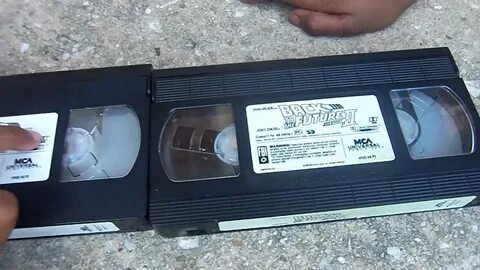 Two Different Version Of Back To The Future Part II VHS Revi