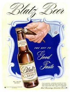 Blatz Beer Life Sept 1945 Beer advertising, Vintage beer, Be