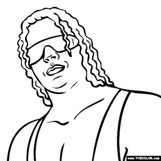 Hulk Hogan Coloring Pages posted by Michelle Walker
