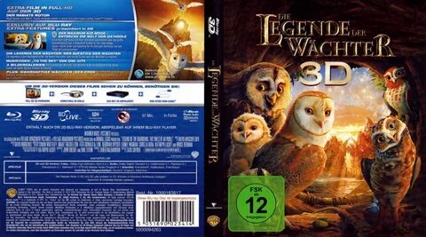 Die Legende der Wächter 3D (2010) DE Blu-Ray Cover - DVDcove