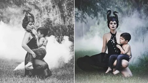 Mother Shatters Breastfeeding Taboos With A Bold And Creativ