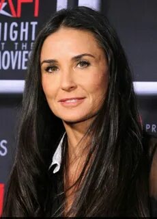 Demi Moore Demi moore, Demi, Straight hairstyles