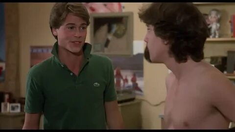 ausCAPS: Rob Lowe and Andrew McCarthy shirtless in Class