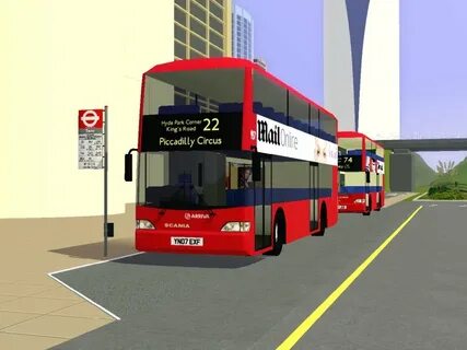 Simming in Magnificent Style: London bus route 22