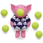 Cheatwell Games Pig Soft Foam Ball Popper at Flamingo Gifts.