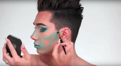 James Charles Neon Skull POPSUGAR Beauty