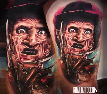 Freddy Krueger tattoo by Khail Tattooer Photo 16670
