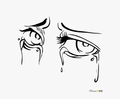 Clip Art Drawing Of Crying Eyes - Cartoon Crying Eyes Drawin