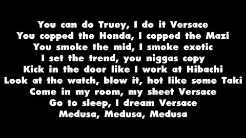 Versace - Drake Lyrics - YouTube