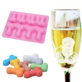 Sexy Cake Mold Silicone Penis Breast Lips shape Ice Cube Tra