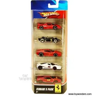 ferrari 5 Pack by Mattel Hot Wheels 1/64 scale diecast model