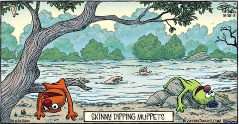 Cartoon Of The Day: Skinny Dipping Muppets - Common Sense Ev