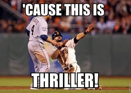 Cause This Is Thriller! MLB Memes, Sports Memes, Funny Memes