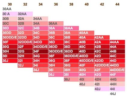 Bra Sister Size Sister bra sizes, Sister size bra chart, Bra