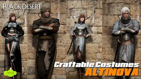 Black Desert Online - Craftable Costumes in Altinova - YouTu