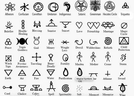 White Magic Symbols And Meanings - Фото база