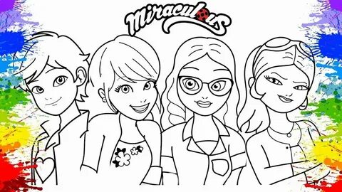 Miraculous Ladybug Coloring Pages Printable - ninfieldce