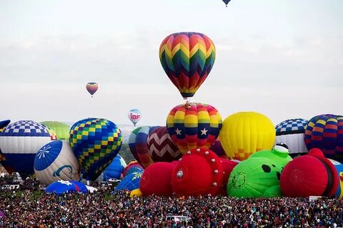 Фестиваль воздушных шаров в Альбукерке - Мир праздников