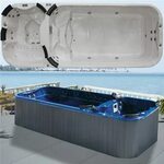 China Monalisa Separate Zone Swim Jacuzzi SPA Big Hot Tub (M