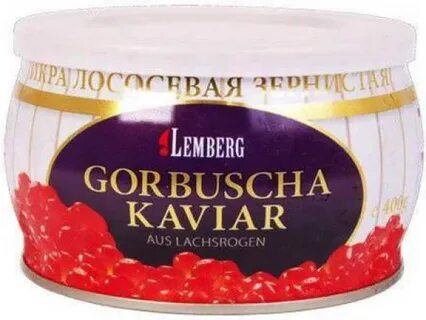 Salmon caviar from salmon roe "Lemberg" - TERRA MARKT