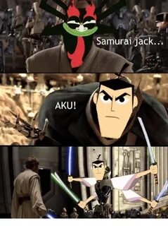 AKU! Samurai Jack Samurai Meme on ME.ME
