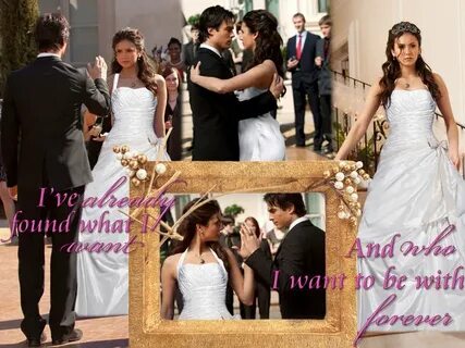 the delena wedding 3 - Damon & Elena Fan Art (22922180) - Fa