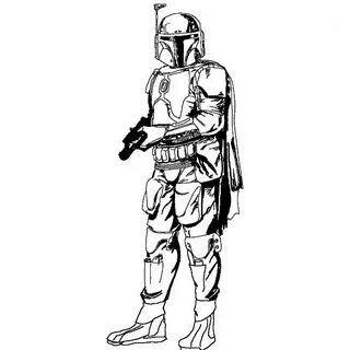 Boba Fett Coloring Pages - Best Coloring Pages For Kids