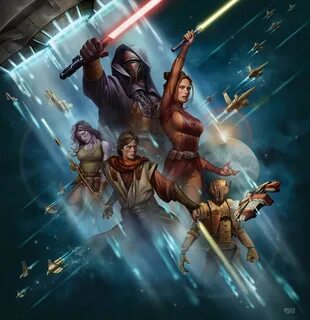 Star Wars RPG - Knights of the Old Republic Cover by Gonzalo