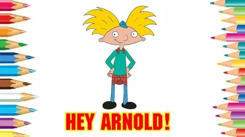 How to Draw Hey Arnold! Cartoon Characters #175 - YouTube