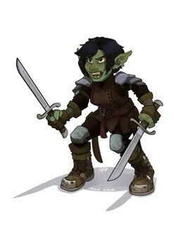 female goblin rogue barbarian Goblin, Character art, Charact