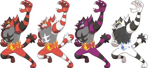 I revamped some Pokemon's shiny forms, trying to improve the