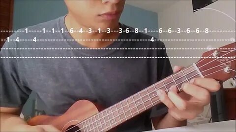 Ukulele Tutorial Evangelion Op Riff/ Punteo (TAB) - YouTube