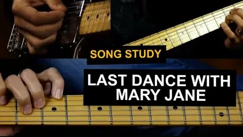 Last Dance With Mary Jane guitar lesson - Tom Petty - Guitar