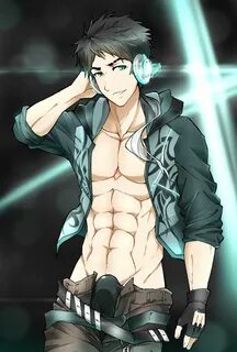 Kuroshinki Sexy anime, Anime guy blue hair, Cute anime guys