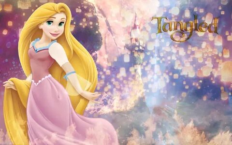 Disney Princess Wallpaper: Rapunzel's Tower Disney princess 