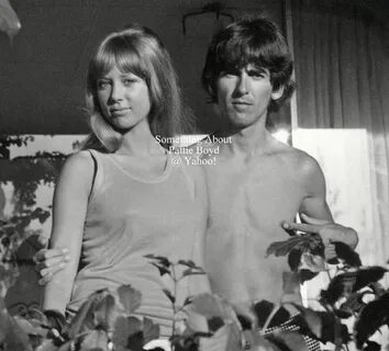 Pattie Boyd and George Harrison The beatles, Beatles girl, G