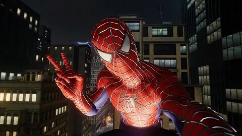 Вот костюм Тоби Магуаира в spider man ps4 Человек Паук: Всел