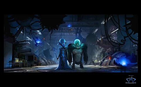 Living Lines Library: Megamind (2010) - Concept Art, Color K