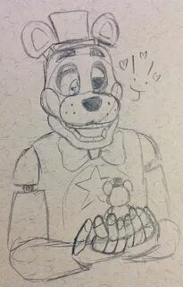 tatteredwings-brokenhalo: "He found a new friend!! " Fnaf dr