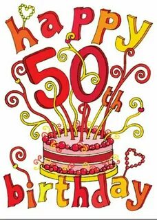 50th birthday (With images) Happy 50th birthday, 50th birthd