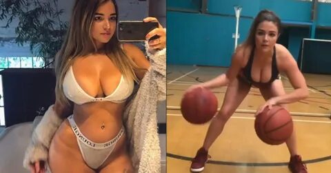 Girls boobs pop out while playing basketball videos