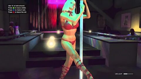 Making It Rain In The Strip Club- GTA V STYLE!!! LOL - YouTu