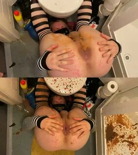 Shemales pissing and shitting